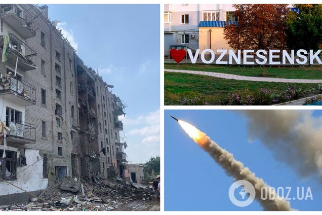 Окупанти ударили по Вознесенську, влучили в багатоповерхівку: серед постраждалих – діти. Фото і відео