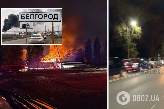 На выезде из российского Белгорода образовалась многокилометровая пробка после открытия сезона 'бавовны'. Видео