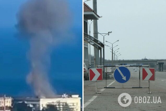 Перед выездом из Севастополя развернули пост ГАИ, проводится массовая проверка авто. Видео