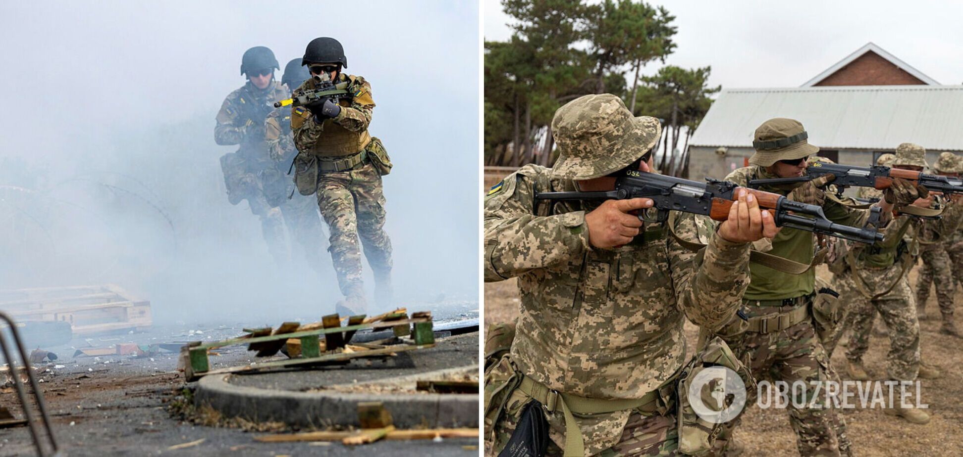 В минобороны Британии показали новые фото с тренировок украинских военнослужащих