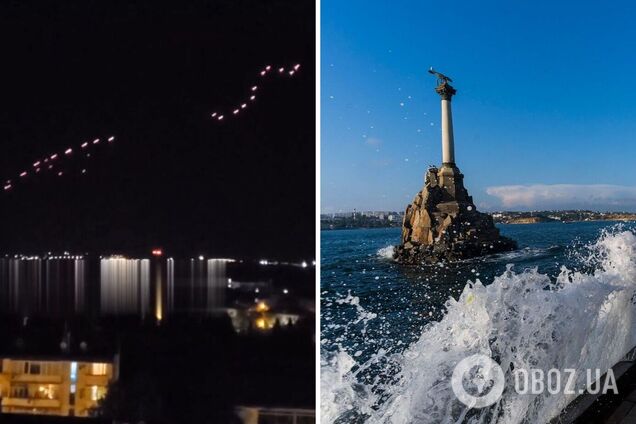 'Це салют в честь Незалежності': в Севастополі знову спрацювала ППО. Відео