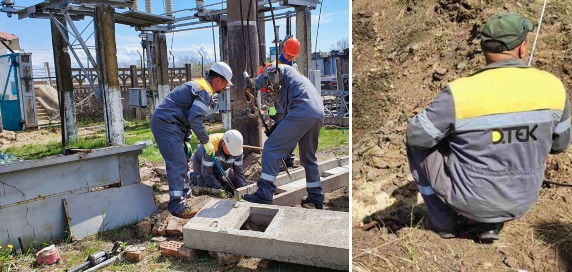 Энергетики ДТЭК Ахметова вернули свет почти 4 тысячам семей