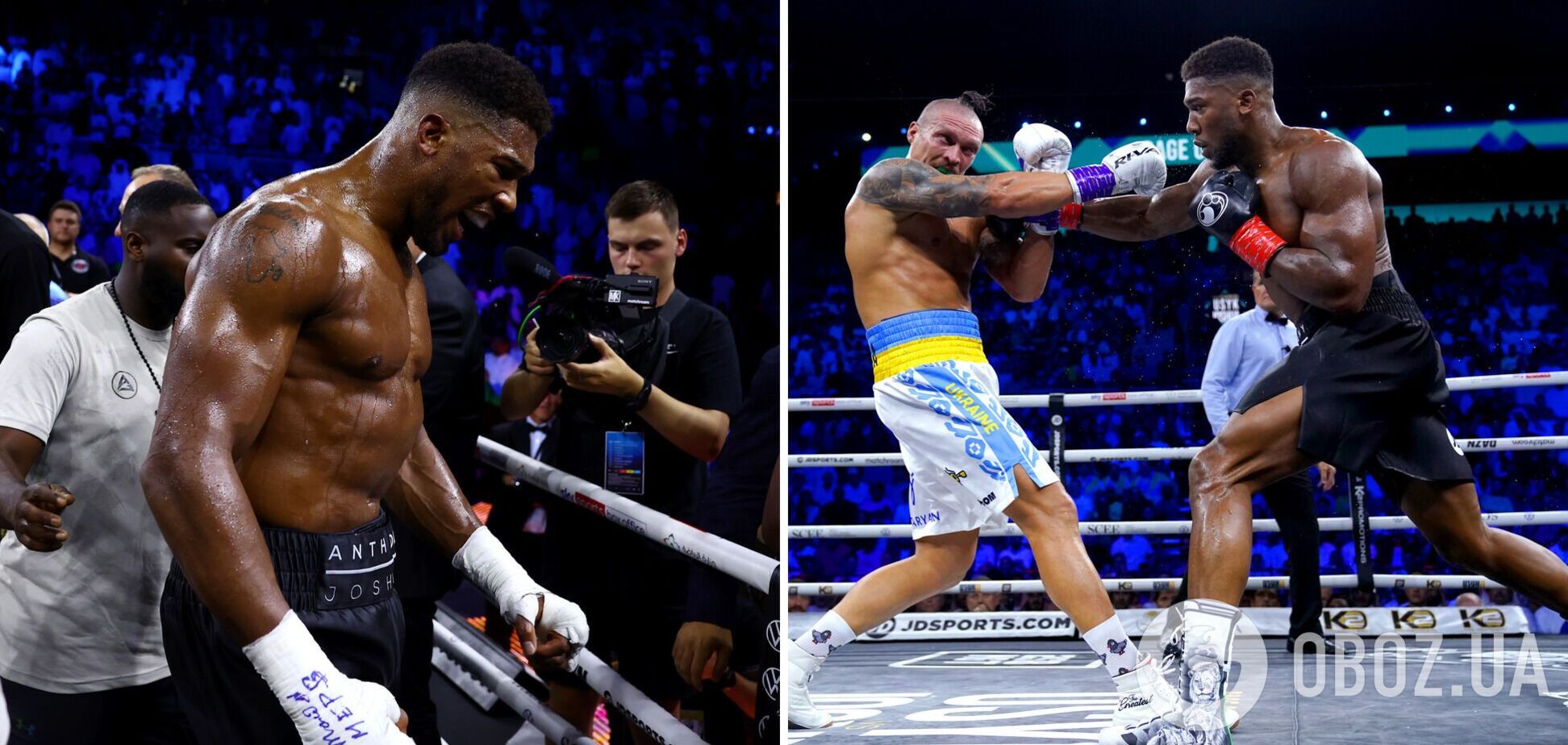 'Ты не сильный!' Джошуа устроил истерику в ринге после боя с Усиком