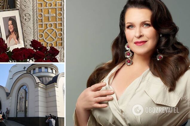 Украина попрощалась с Русланой Писанкой. Фото и видео