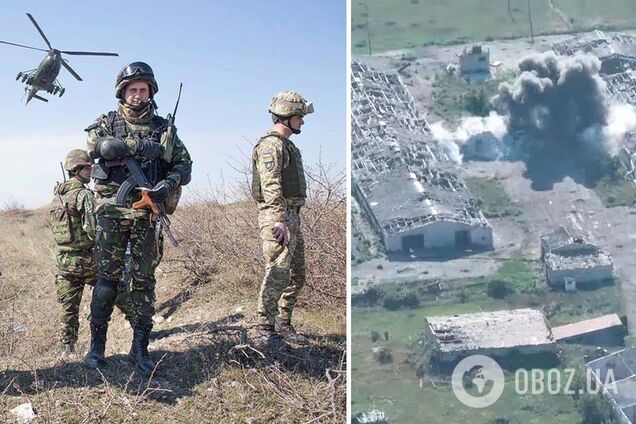 Українські морпіхи знищили на Донецькому напрямку 12 окупантів, два танки та САУ 'Гіацинт-С'