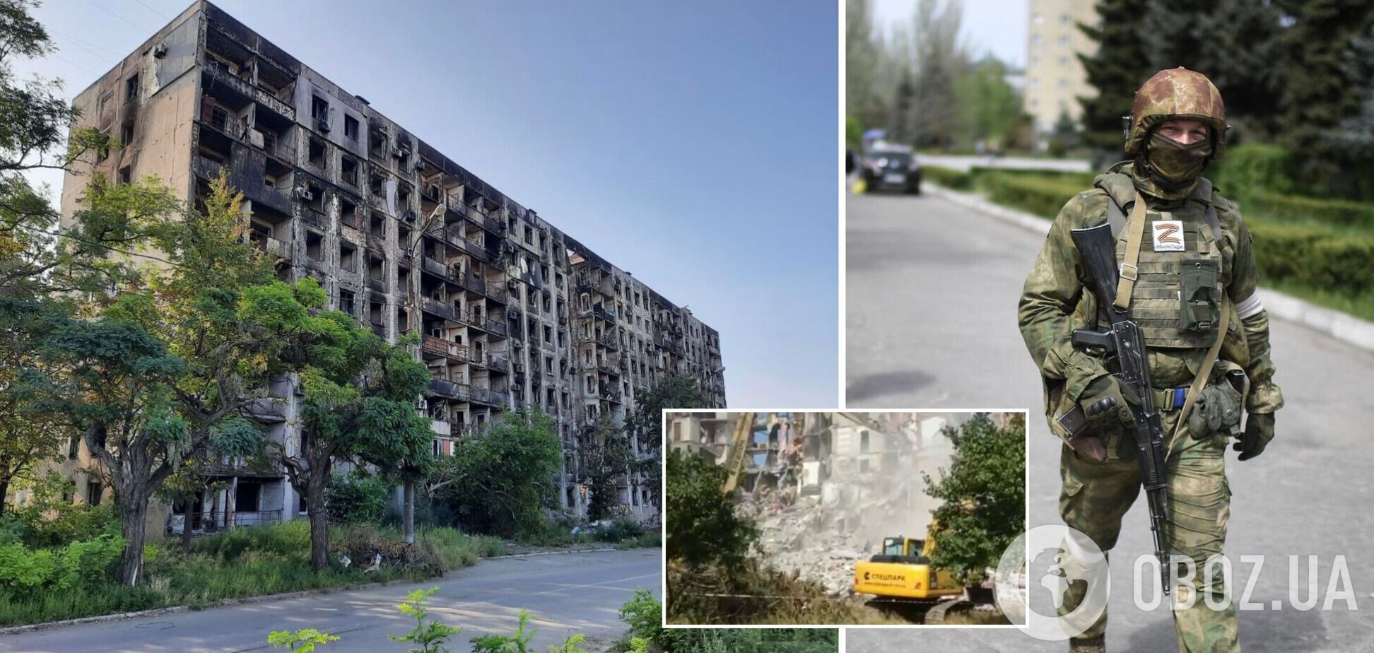 В Мариуполе в уцелевшие домах начали заселять российских строителей: местные жители без жилья