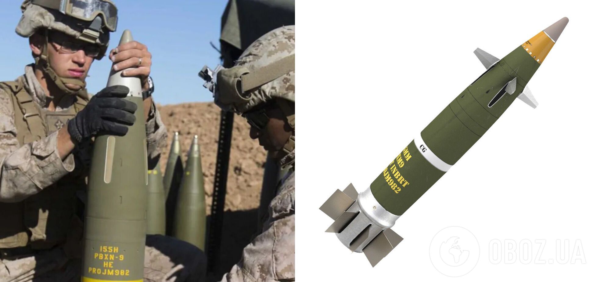 Высокоточный дальнобойный боеприпас M982 Excalibur