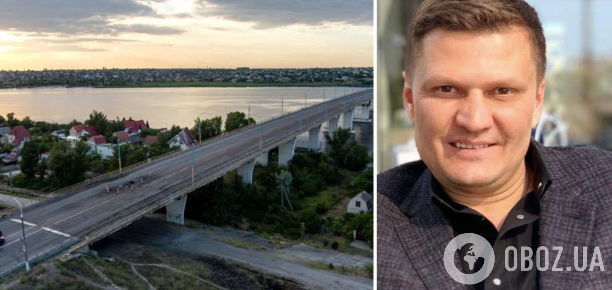 В момент удара по Антоновскому мосту двигалась российская колонна с боеприпасами, – Хлань