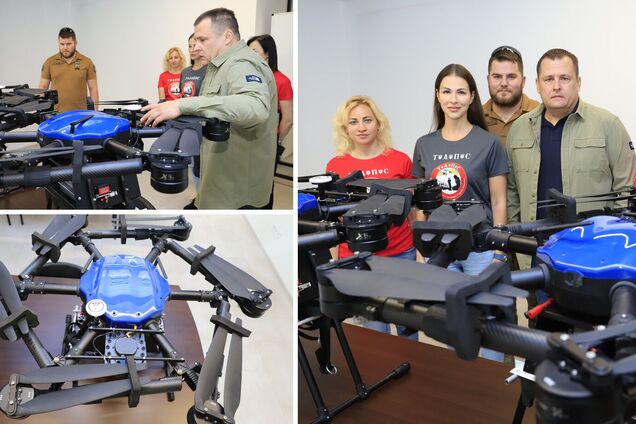 Днепр передал военным еще два ударных дрона 'Кажан  Е620'