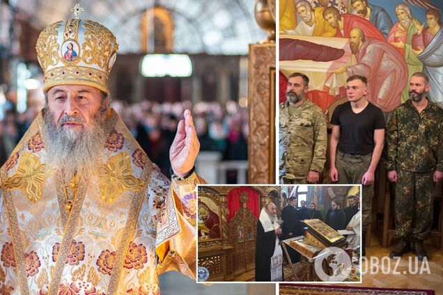 Онуфрий устроил встречу с пленными оккупантами и выдал, что 'молится за всех'