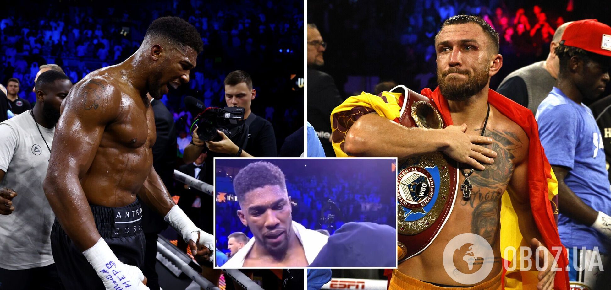 Джошуа розповів, як його розлютив Ломаченко після реваншу з Усиком