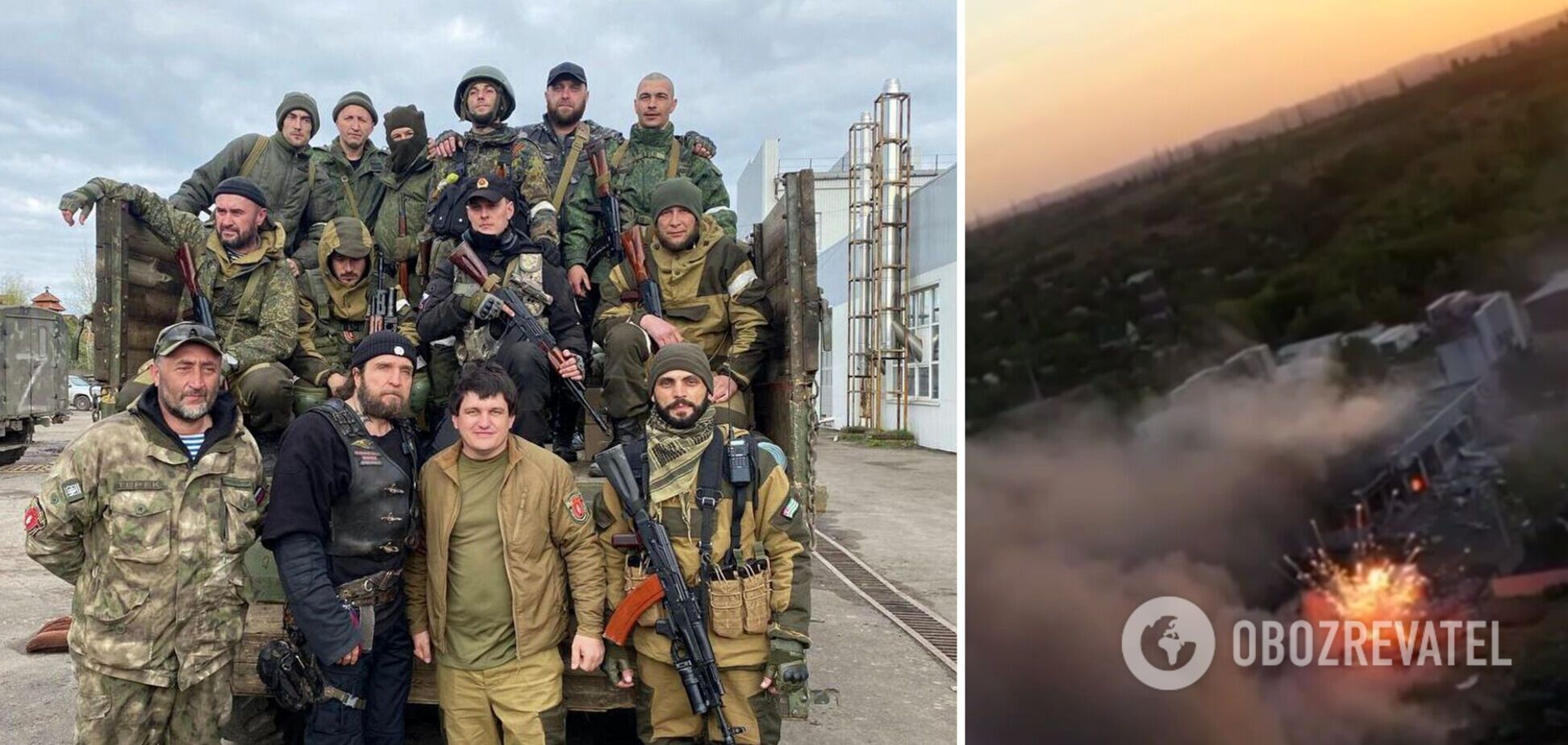 Горит база российского батальона 'Пятнашка', много погибших: новые детали 'бавовны' в оккупированном Донецке