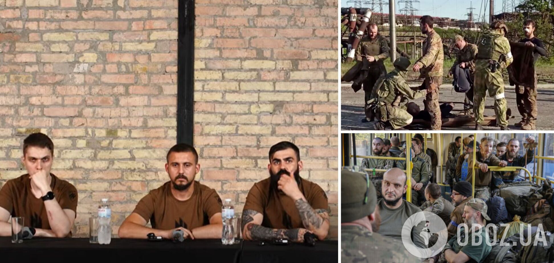 Тортури, побиття і психологічний тиск: звільнені захисники Маріуполя розповіли про перебування в російському полоні. Відео  