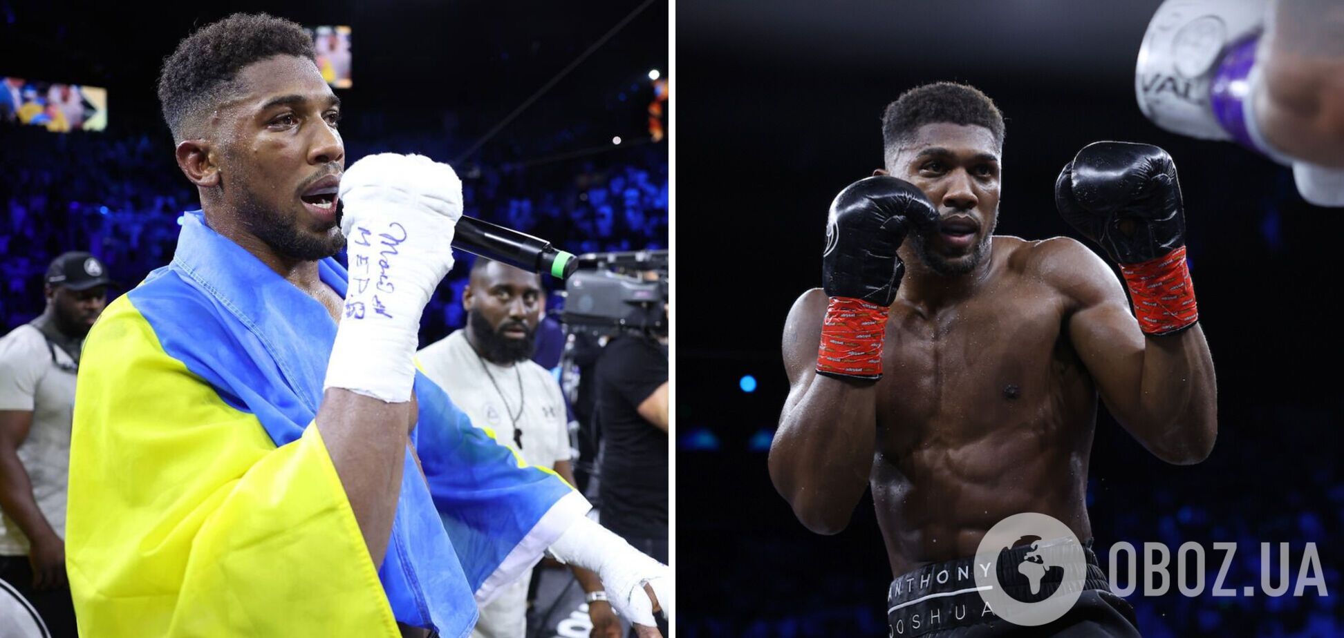 Сорвал флаг Украины и бросался на людей: появилось новое видео истерики Джошуа после поражения от Усика