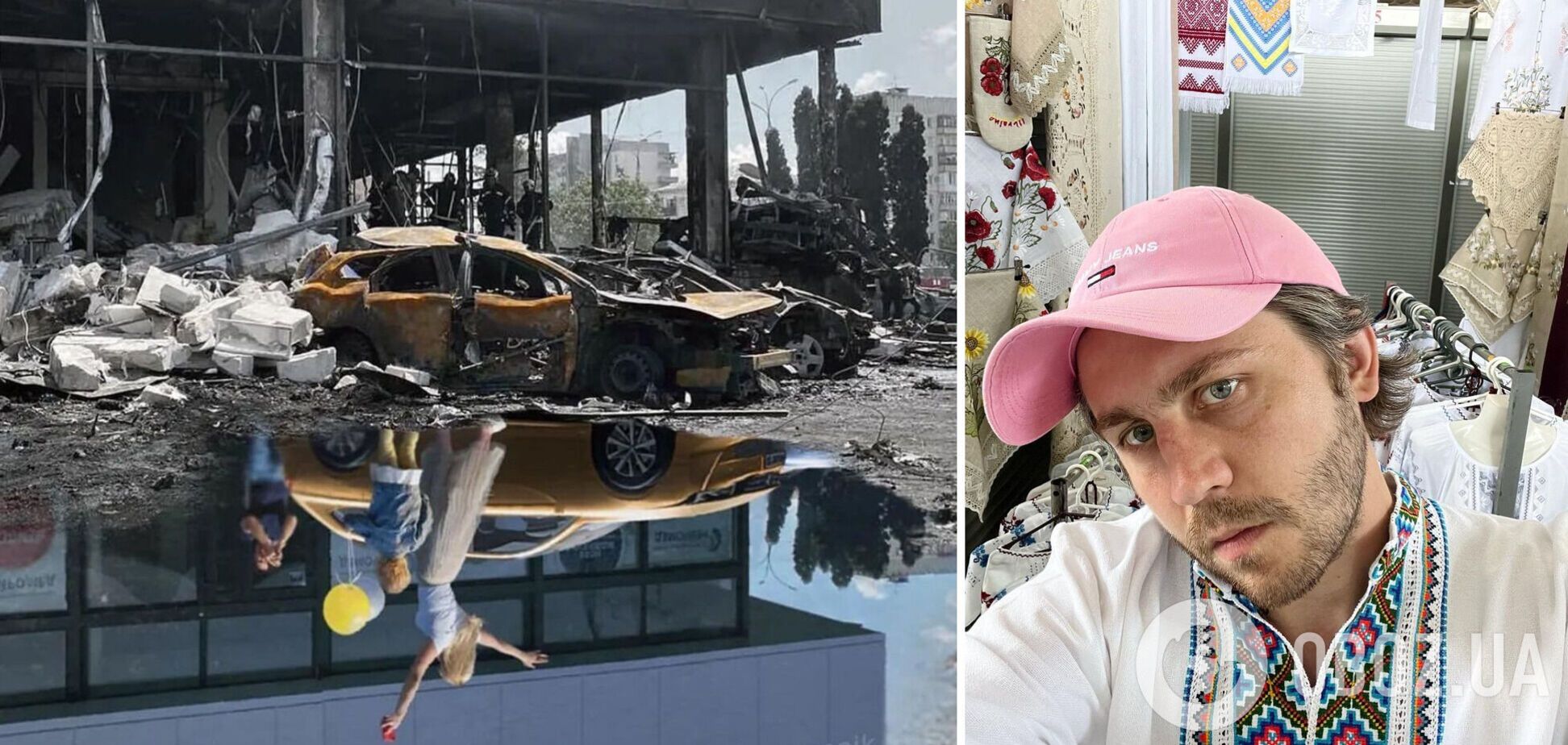 Раніше там були люди. Український дизайнер розчулив мережу фото до та після війни