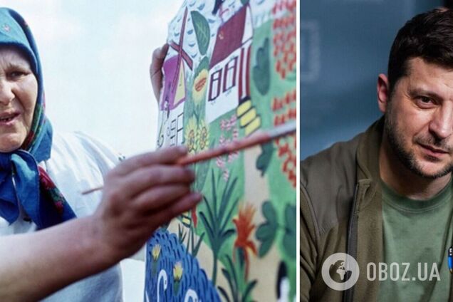 Зеленский посмертно наградил Марию Примаченко отличием 'Национальная легенда Украины'