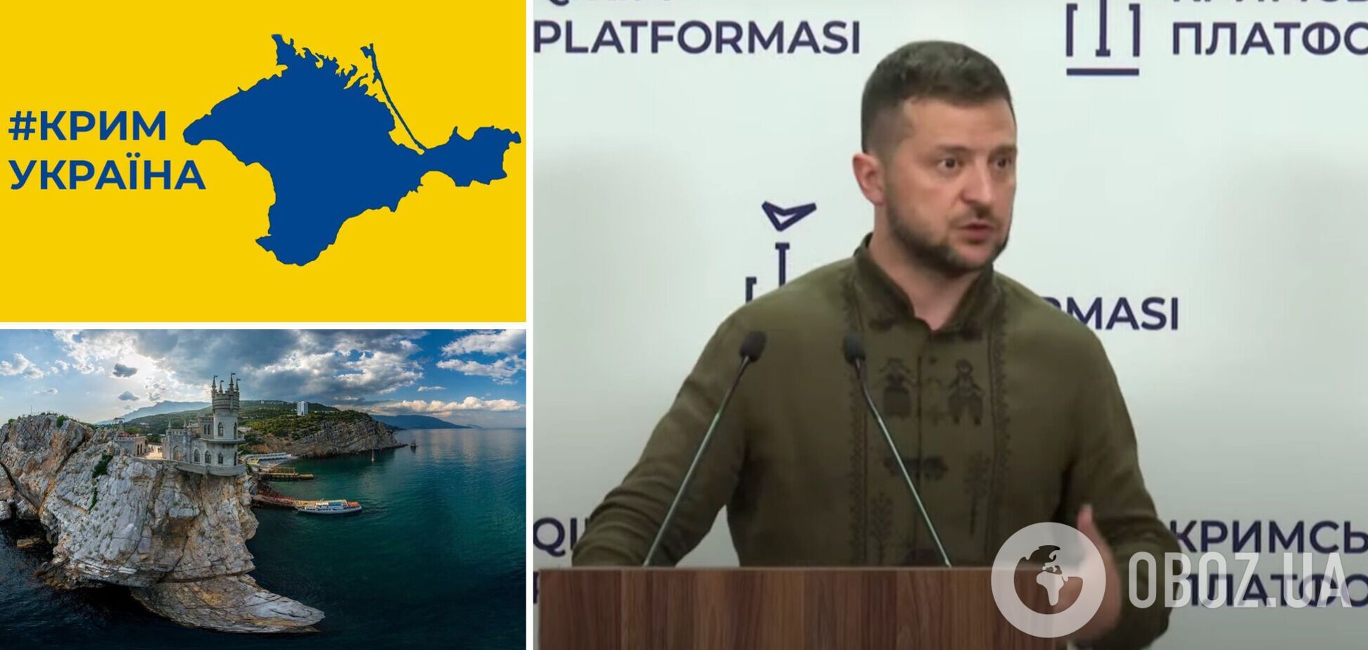 Мы будем возвращать Крым любым путем, которым решим, потому что это наша территория, – Зеленский
