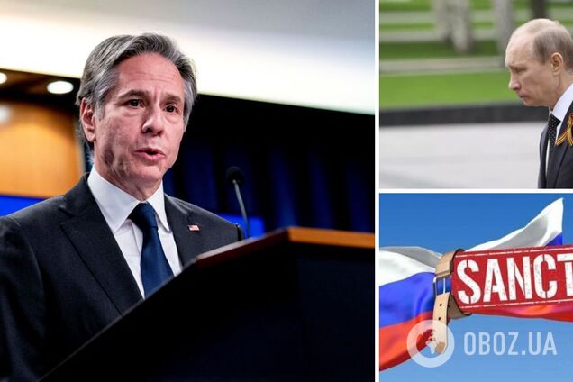 Блинкен: мир должен давить на Путина, пока РФ не начнет уважать Украину