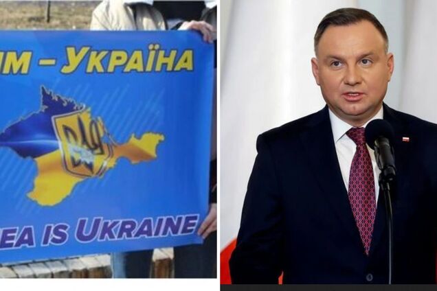 Дуда: Крим – це Україна, і звільняти від російської окупації треба всі захоплені території