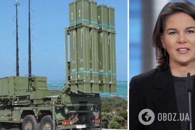 Найновіші системи ППО IRIS-T буде передано Україні вже найближчими тижнями, – Бербок