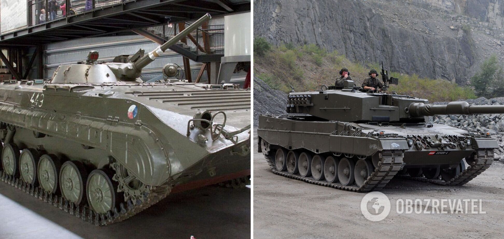 Словакия передаст Украине 30 БМП взамен на танки Leopard от Германии