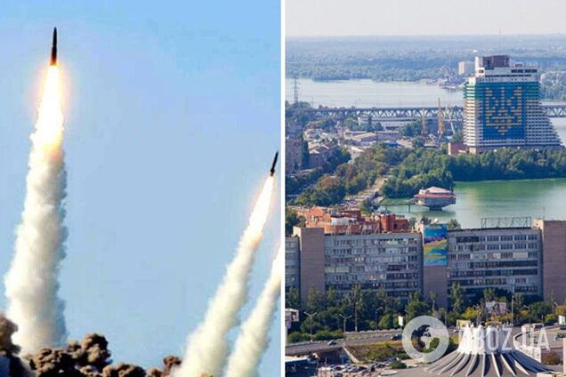 Росія завдала удару по Дніпру, уламки ракет впали на будинки. Фото