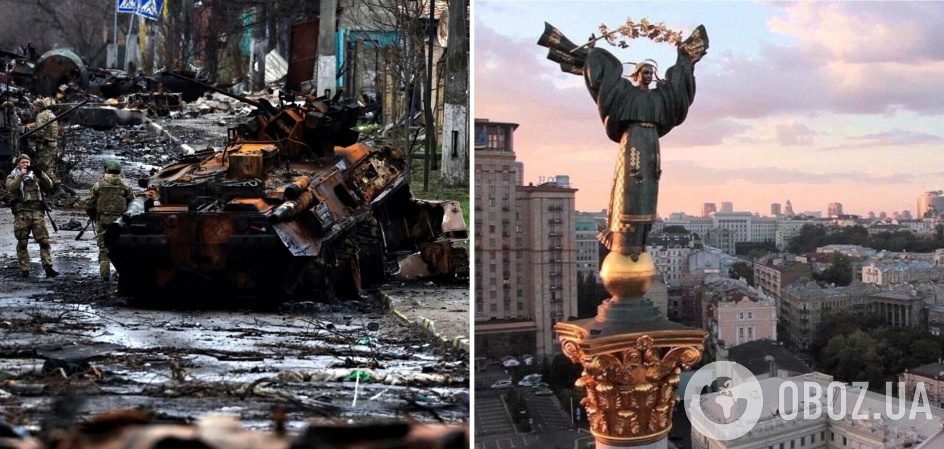 Сгоревшие танки РФ в Украине