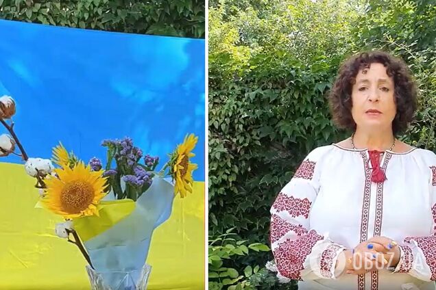 Посол Британии в Украине составила букет подсолнухов и хлопка, поздравляя украинцев с Днем Независимости. Видео