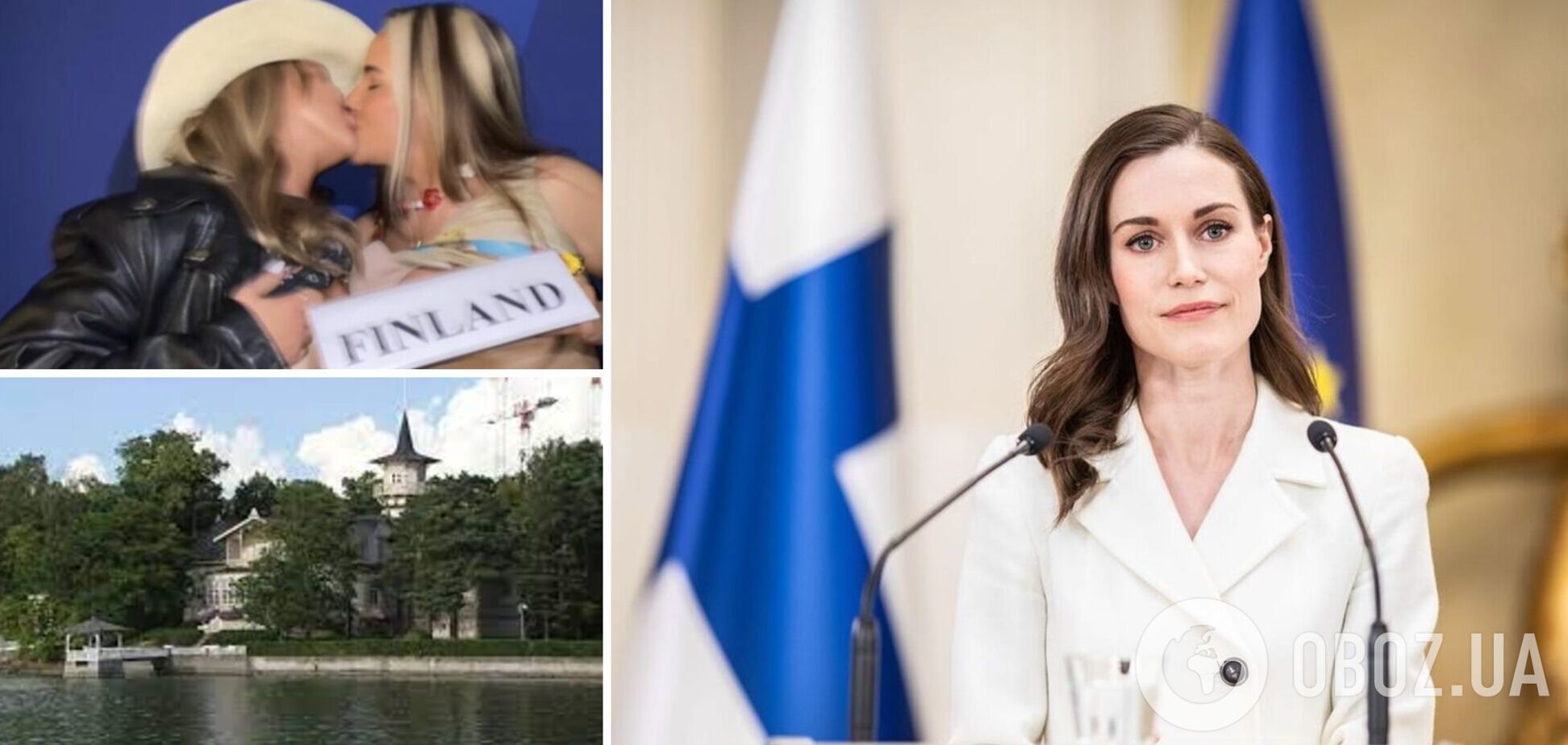 Прем'єр-міністерка Фінляндії Санна Марін потрапила в новий скандал через голу вечірку в своїй резиденції. Фото