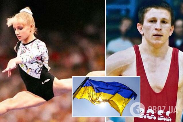 Друг Карелина и жертва насилия: первый гимн Украины на Олимпиаде 'включил' луганский борец, а гимнастки подняли два флага