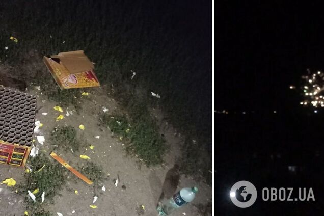 У Павлограді на Дніпропетровщині, де за день пролунало 10 тривог, увечері запустили салют. Відео