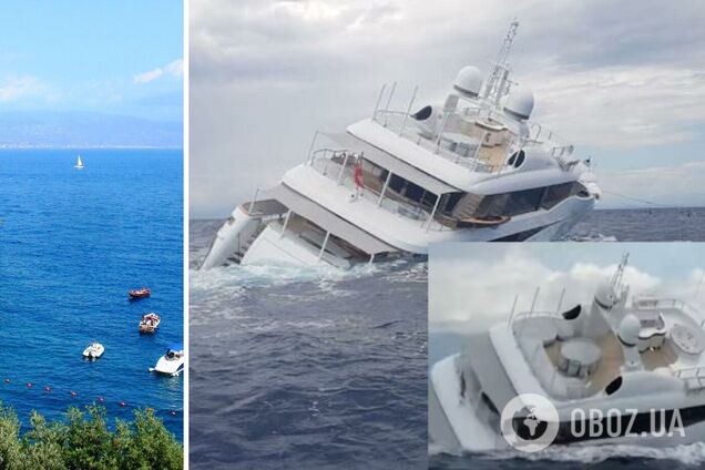 Карма в дії: біля берегів Італії затонула яхта російського олігарха вартістю у $50 млн. Відео