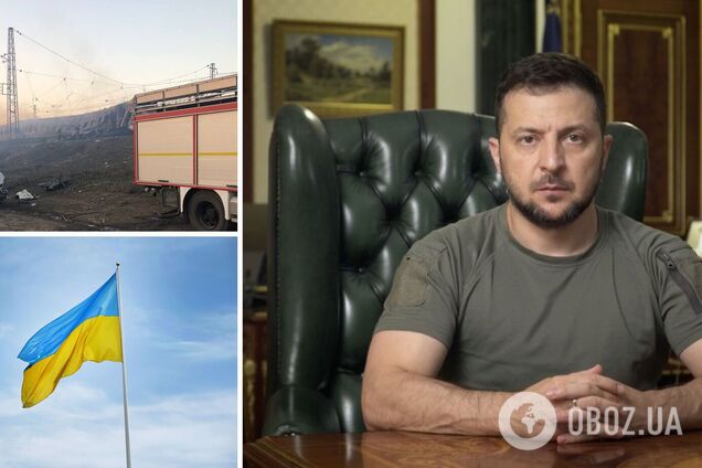 Немає таких бомб і ракет, які можуть зламати волю народу: Зеленський про обстріли РФ у День Незалежності