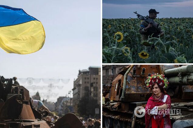 Із вірою в перемогу: Україна відсвяткувала День Незалежності під звуки повітряних тривог і вибухів. Фото і відео