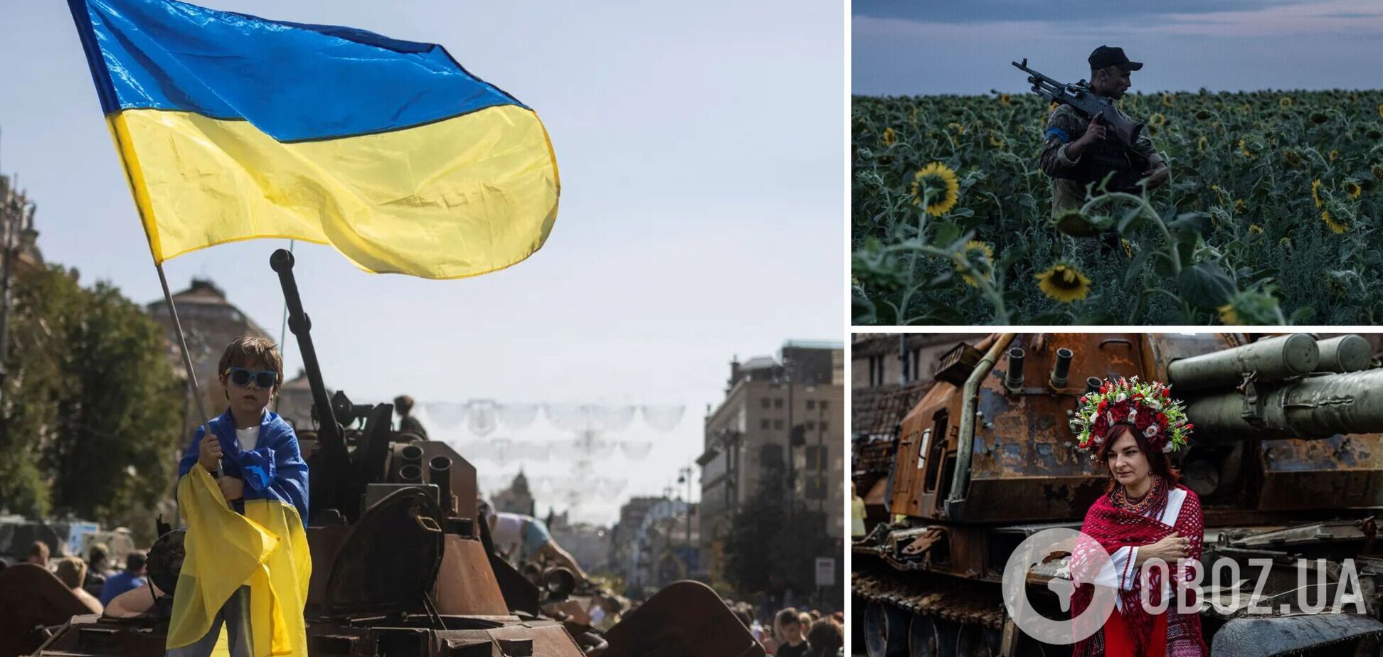 С верой в победу: Украина отметила День Независимости под звуки воздушных тревог и взрывов. Фото и видео