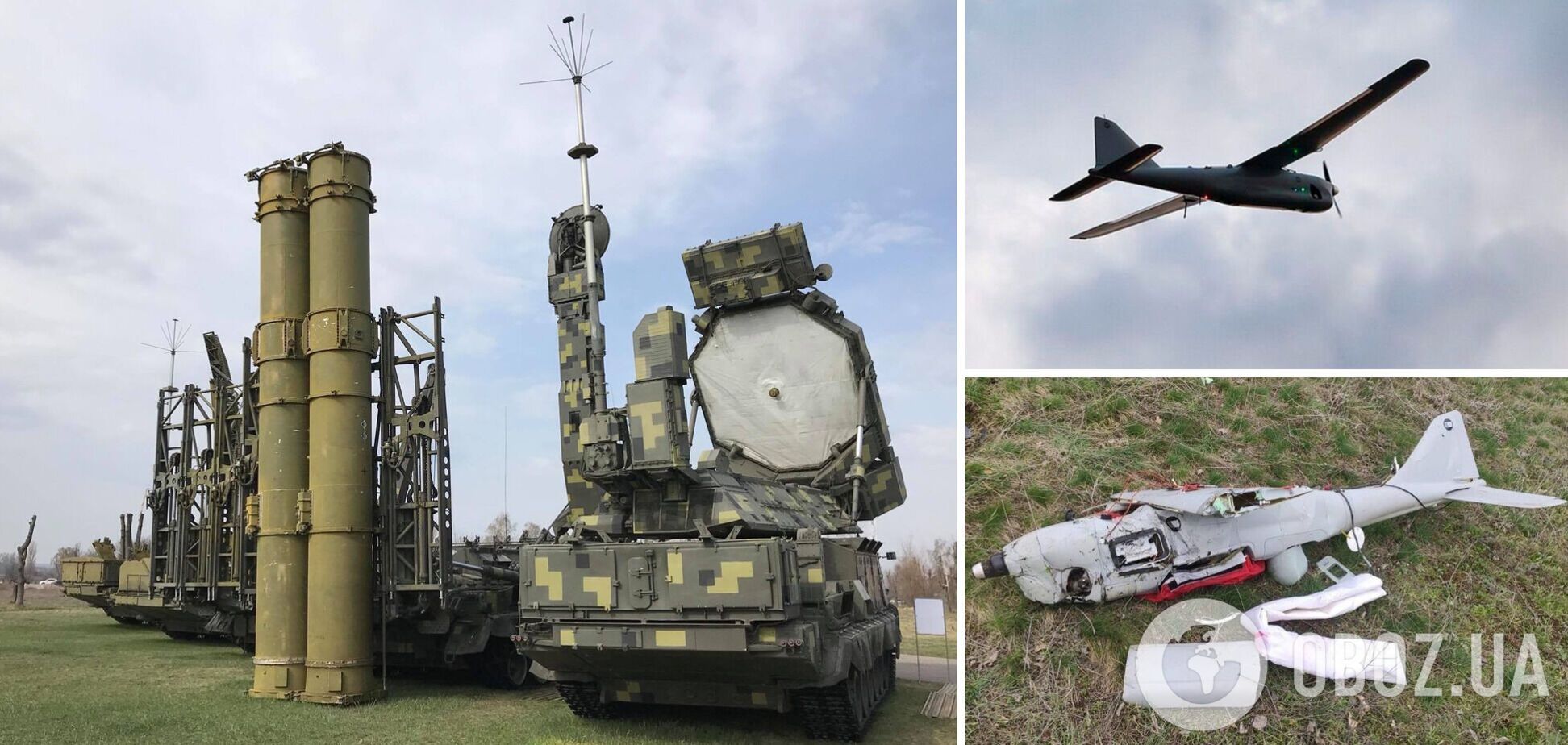 На півночі України збили три російські БПЛА