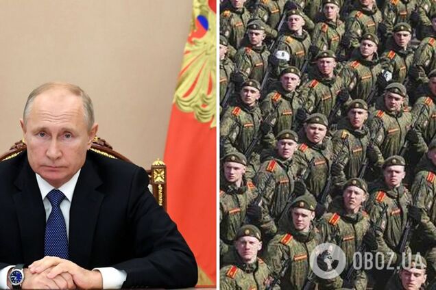 Путин решил увеличить численность российских войск в разгар войны против Украины: озвучена цифра