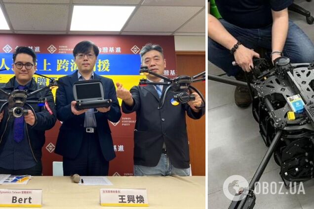 Тайвань передав Україні 800 дронів-бомбардувальників Revolver 860. Фото і відео