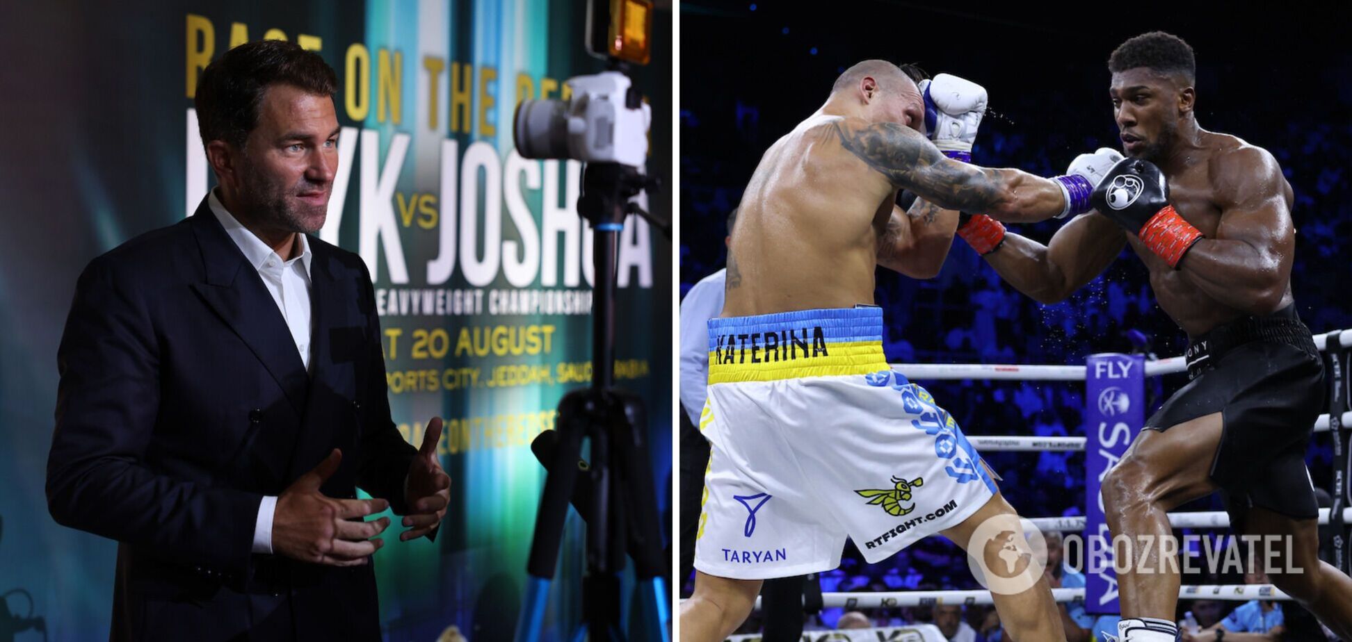 'Побить Усика': у Джошуа бросили новый вызов украинскому чемпиону