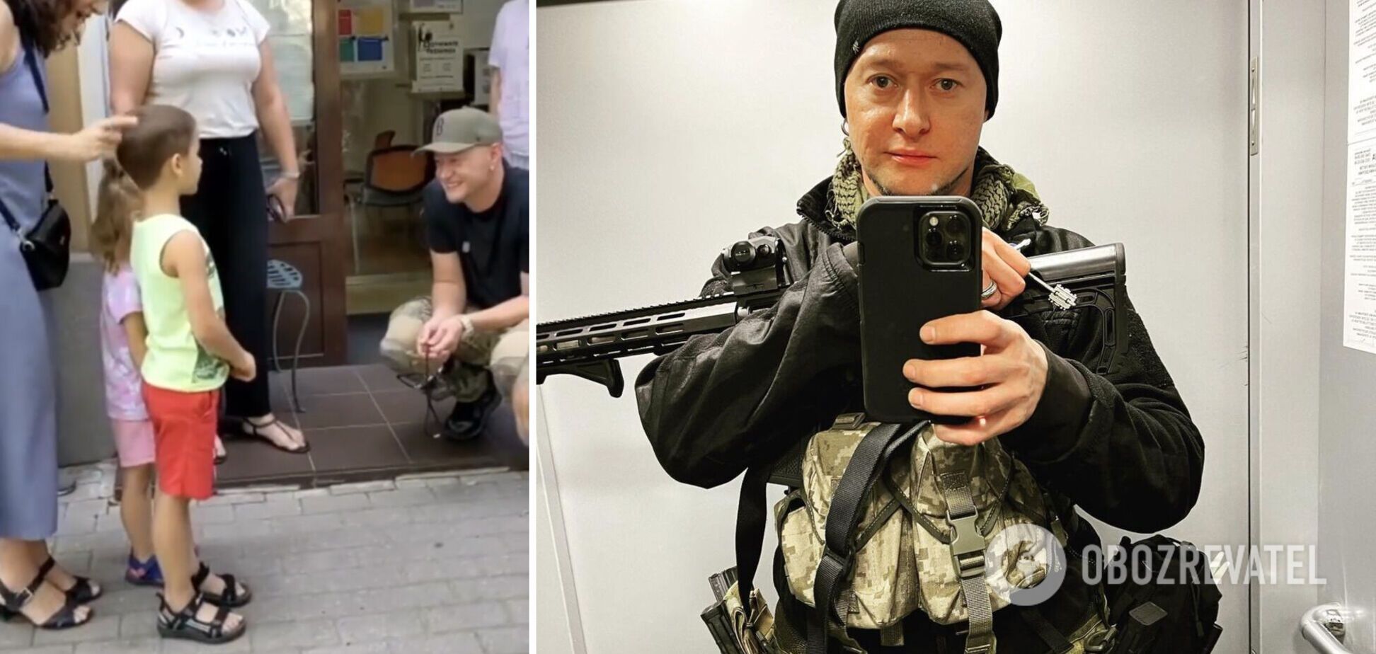 У Варшаві діти заспівали 'Ой у лузі червона калина' перед Хливнюком. Лідер 'Бумбокса' розчулився