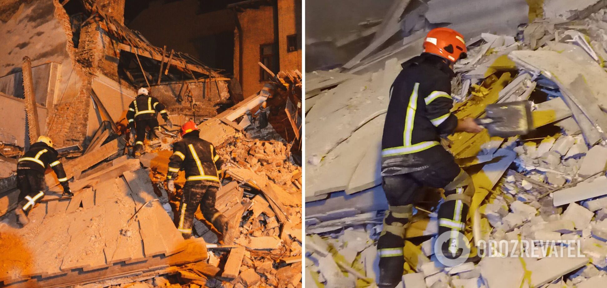 У центрі Львова обвалився житловий будинок, зруйновано квартири: людей евакуювали. Фото і відео 