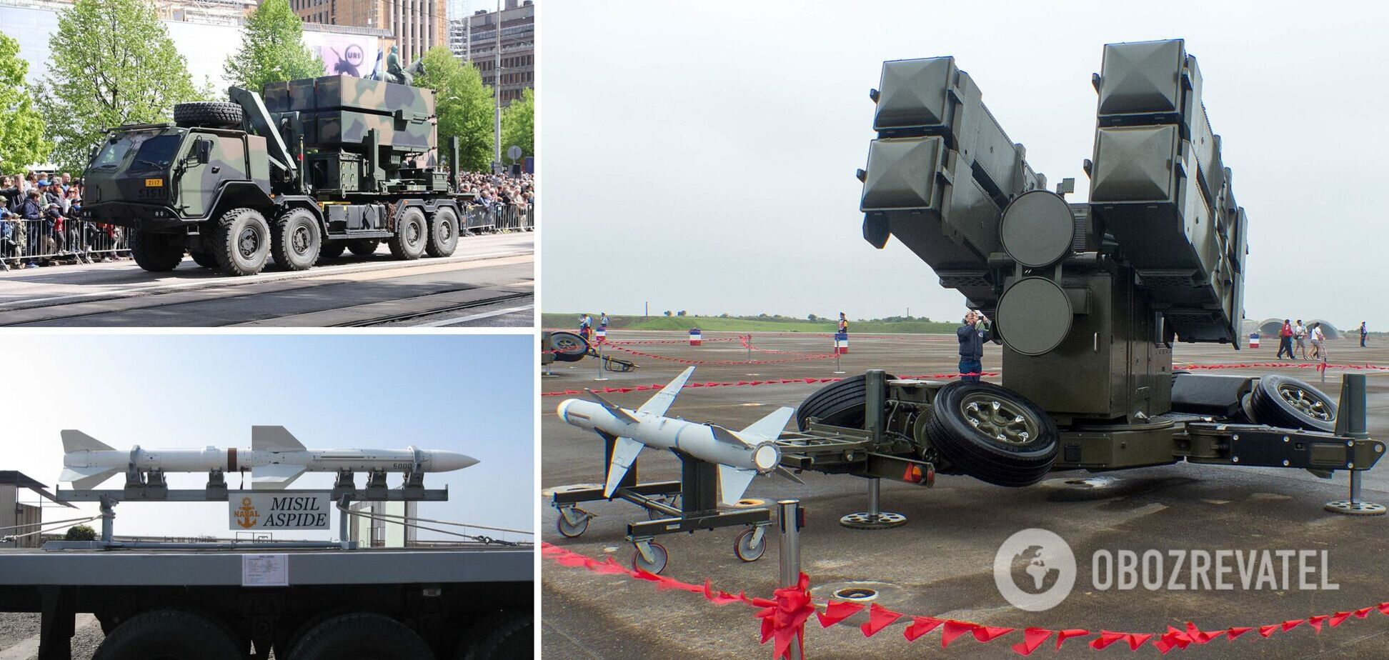 Небо буде безпечнішим? Що відомо про ЗРК Aspide, які вже отримала Україна