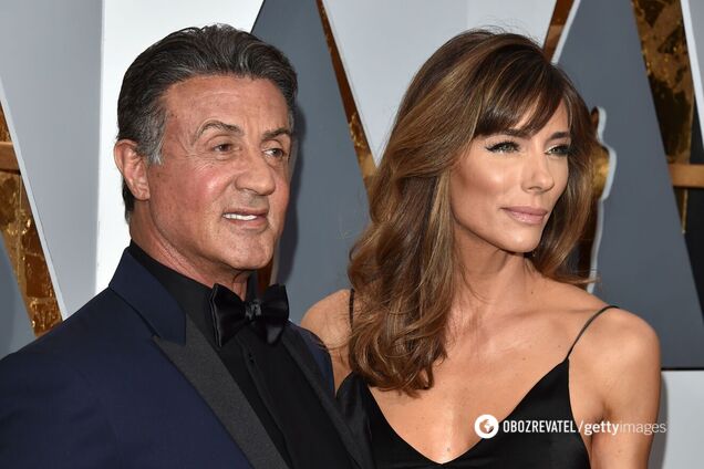 Жена Сталлоне впервые прокомментировала развод с актером