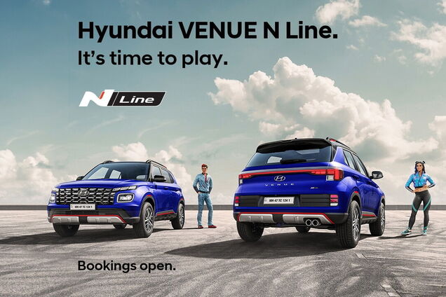 Hyundai показал спортивный кроссовер Venue N Line