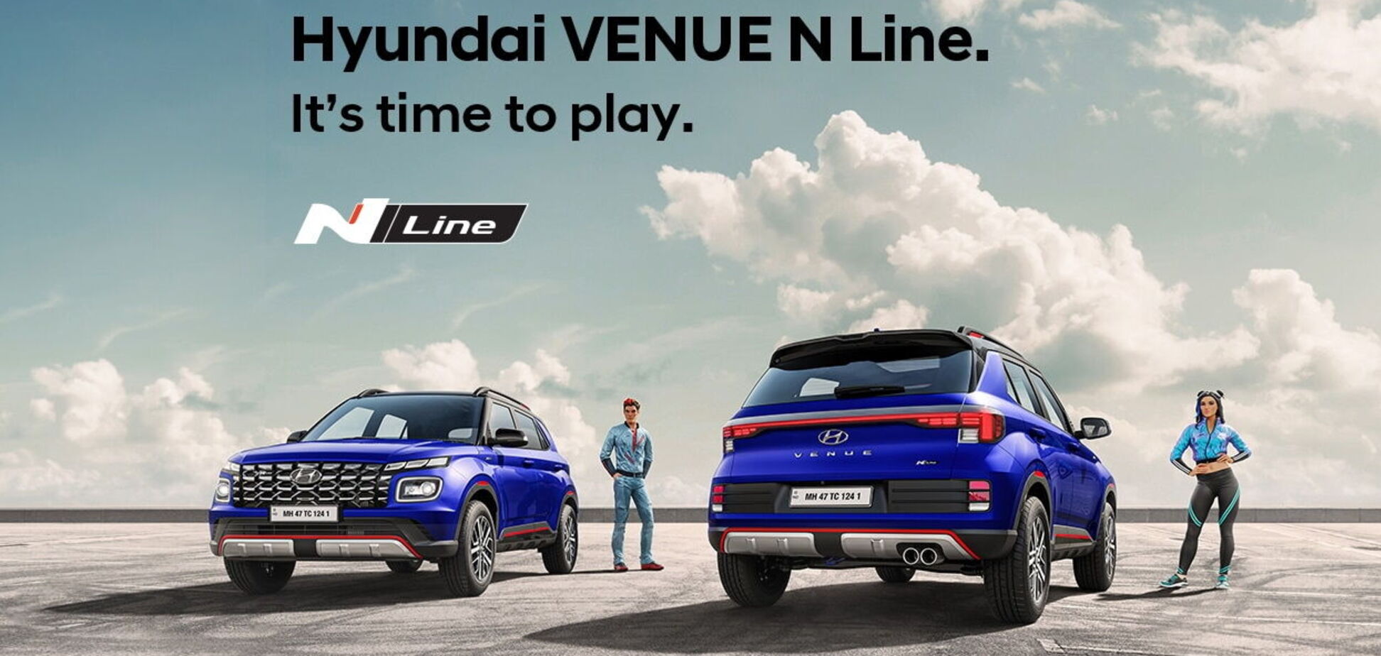 Hyundai показал спортивный кроссовер Venue N Line