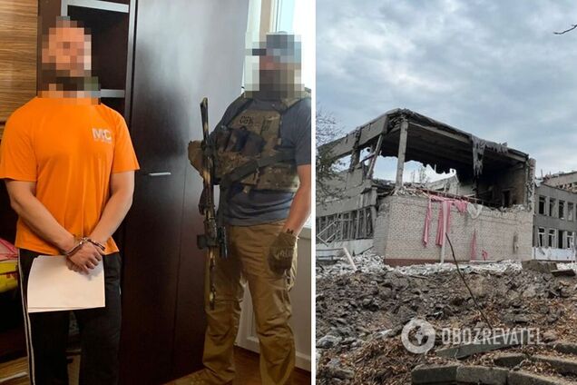 СБУ задержала агента РФ, который наводил ракетные удары на школы Николаева. Фото