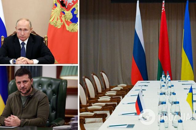 У Путіна заявили про нові умови переговорів із Україною про завершення війни