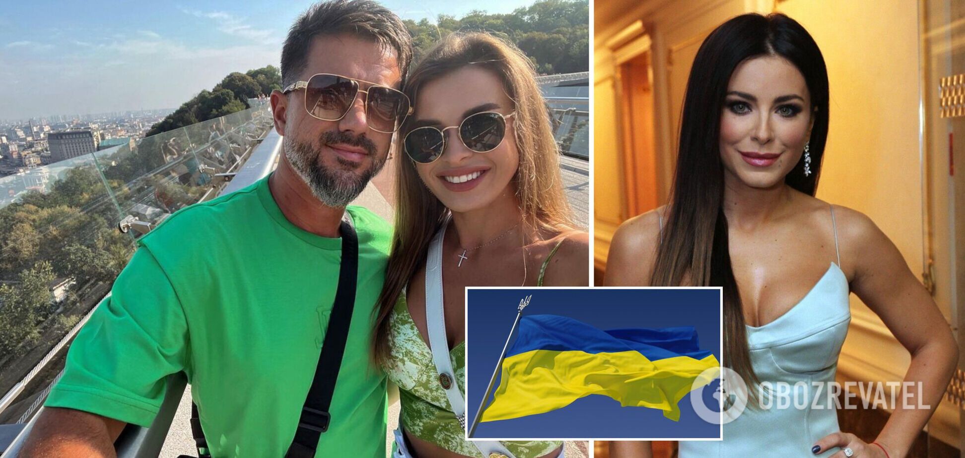 Колишній чоловік зрадниці Ані Лорак приїхав до Києва з новою обраницею і назвав Україну своїм домом