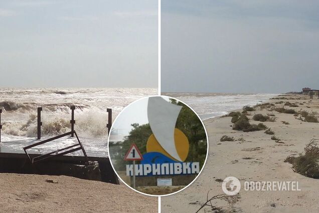 'Русскій мір' як він є: в мережу виклали фото занедбаних пляжів Кирилівки