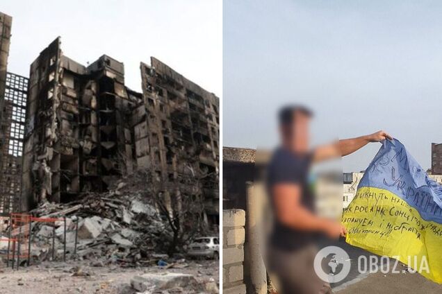 В Мариуполе патриоты Украины устроили смелую акцию